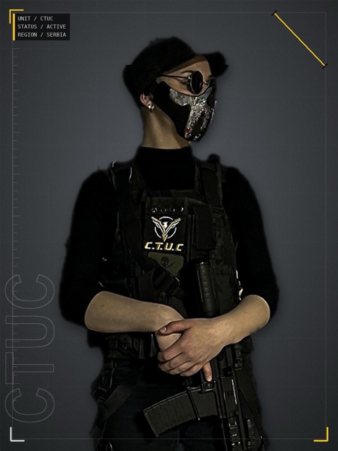 A00 Banshee — C.T.U.C. airsoft team operator, Belgrade Serbia