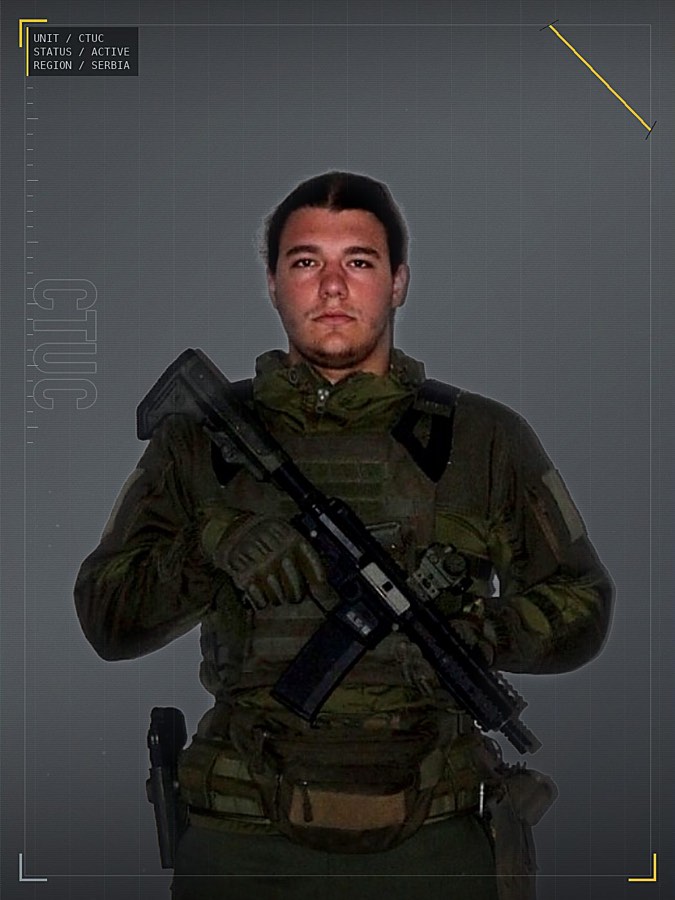 B03 Zolar — C.T.U.C. airsoft team operator, Belgrade Serbia
