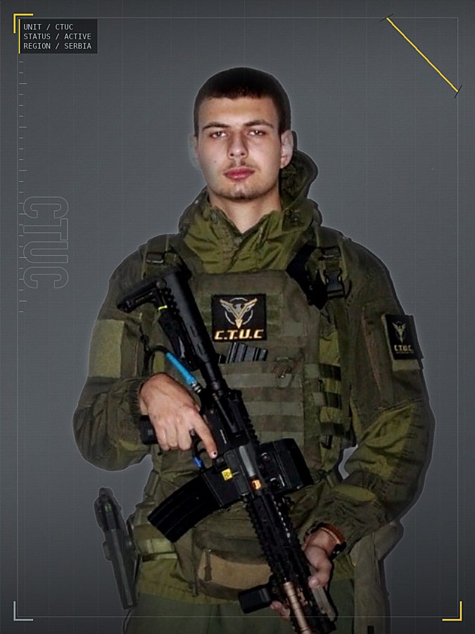 B04 Sova — C.T.U.C. airsoft team operator, Belgrade Serbia
